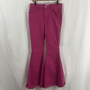Shyanne High Rise Barbie Pink Super Flare Denim Jeans Womens 32x34 Rodeo Western